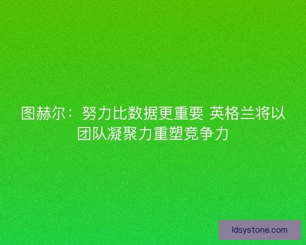 图赫尔：努力比数据更重要 英格兰将以团队凝聚力重塑竞争力