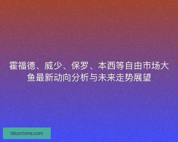 霍福德、威少、保罗、本西等自由市场大鱼最新动向分析与未来走势展望